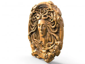 Medusa CNC 3D Print Model