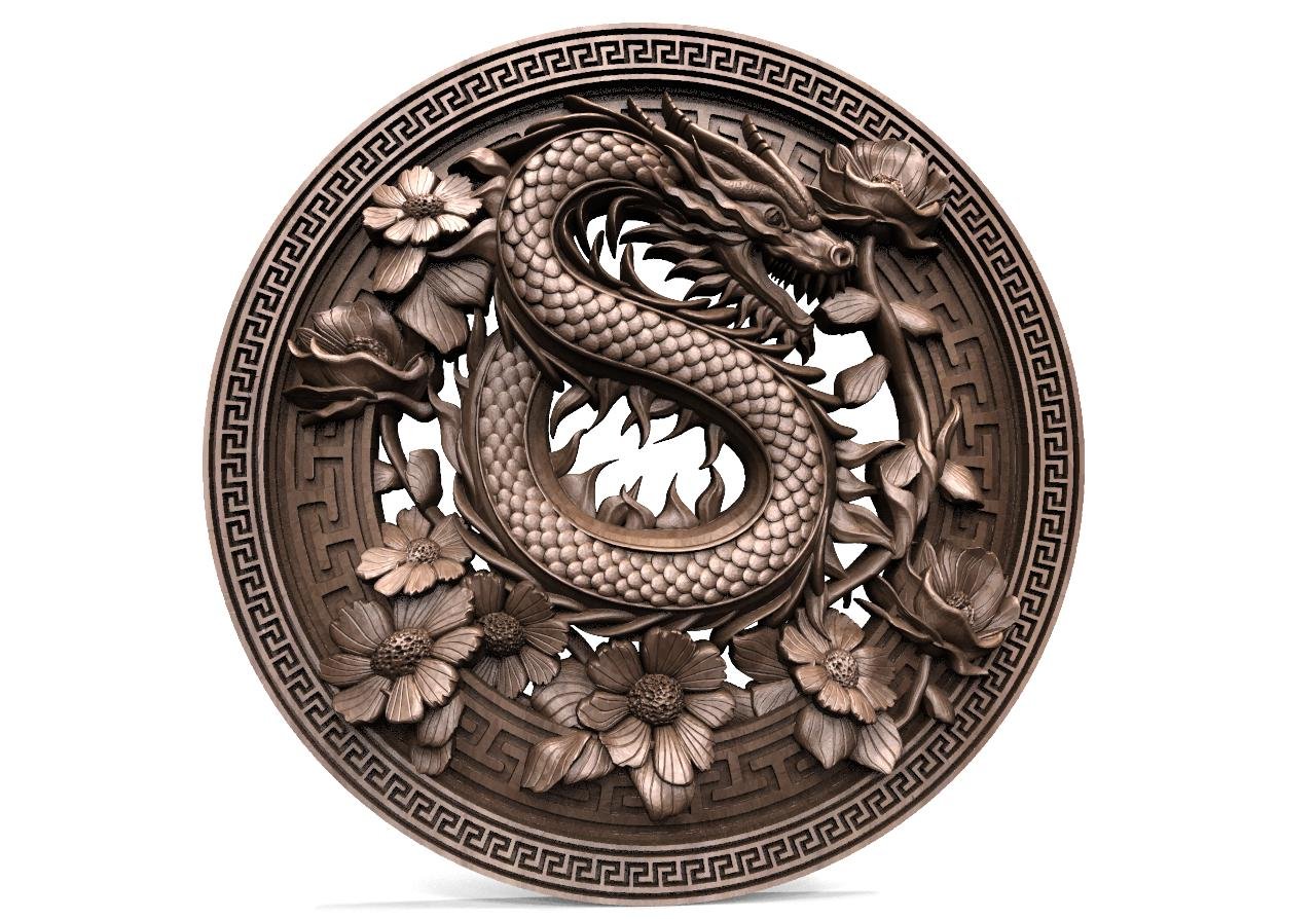 Chinese dragon 3D Model $69 - .obj .max .fbx - Free3D