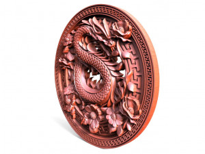 Chinese dragon CNC 3D Print Model