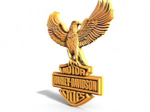 EagleHarley-Davidson CNC 3D Принт Модель