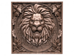 Lion CNC 3D Print Model