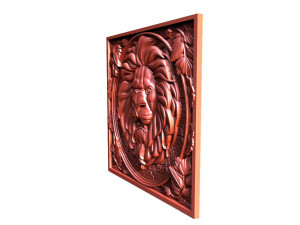 Lion CNC 3D Print Model