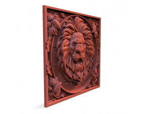 Lion CNC 3D Print Model