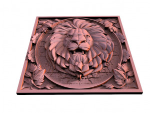 Lion CNC 3D Print Model