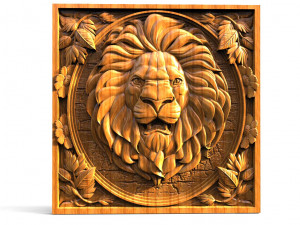 Lion CNC 3D Print Model