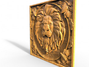 Lion CNC 3D Print Model