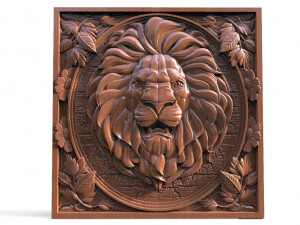 Lion CNC 3D Print Model