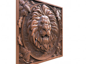 Lion CNC 3D Print Model