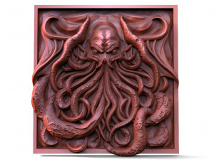 Cthulhu CNC 3D Print Model