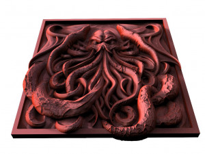 Cthulhu CNC 3D 프린트 모델