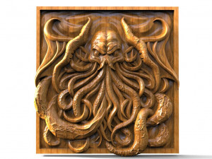 Cthulhu CNC 3D 프린트 모델