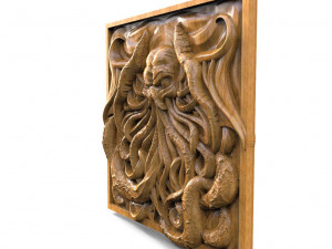 Cthulhu CNC 3D 프린트 모델