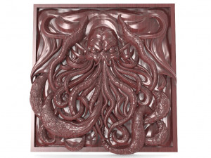 Cthulhu CNC 3D 프린트 모델