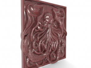 Cthulhu CNC 3D 프린트 모델