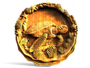 Turtle CNC 3D Print Model