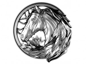 Horse pendant 3D Baskı Modeli