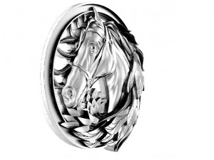 Horse pendant 3D Print Model