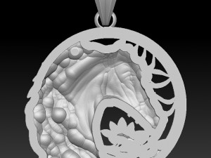 Horse pendant 3D Baskı Modeli
