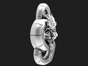 Dragon pendant 3D Print Model