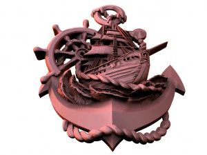 Ship CNC 3D Print Model