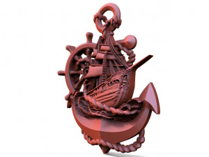 Ship CNC 3D Print Model
