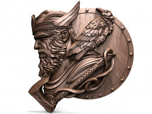 Odin VIking CNC Model do druku 3D