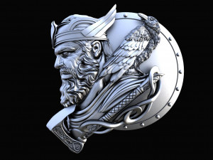 Odin VIking CNC Model do druku 3D