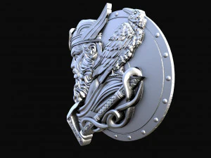 Odin VIking CNC 3D Print Model
