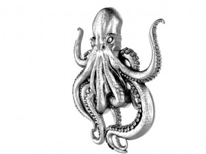 Octopus pendant Modelo de Impressão 3D
