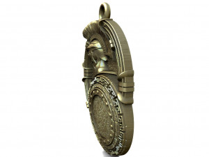 Spartan pendant 3D-Druckmodell