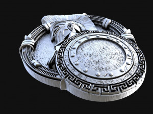 Spartan pendant 3D-Druckmodell