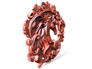 Horse CNC 3D Print Model
