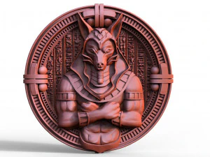 Anubis CNC 3D Print Model