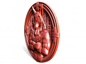 Anubis CNC 3D Print Model