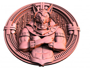 Anubis CNC 3D Print Model