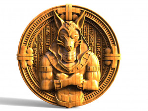 Anubis CNC 3D Print Model