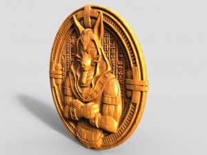 Anubis CNC 3D Print Model