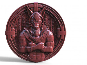Anubis CNC 3D Print Model