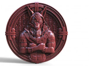 Anubis CNC 3D Print Model