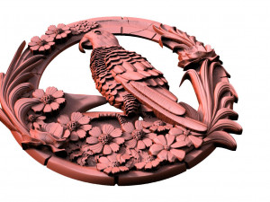 Parrot CNC 3D-printmodel