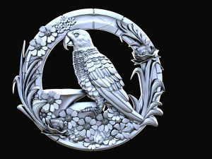 Parrot CNC 3D Print Model
