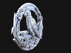 Parrot CNC 3D-printmodel