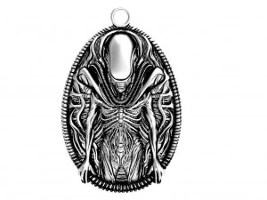 Alien Xenomorph pendant 3D Print Model