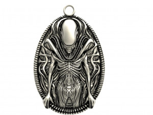 Alien Xenomorph pendant 3D Принт Модель