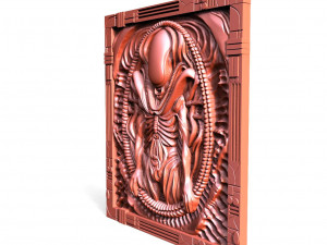 Alien Xenomorph CNC 3D Принт Модель