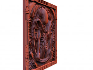 Alien Xenomorph CNC 3D Print Model