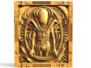 Alien Xenomorph CNC 3D Принт Модель
