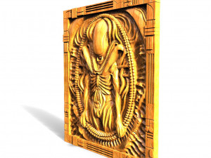 Alien Xenomorph CNC 3D Принт Модель