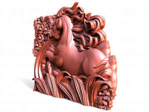 Horse CNC Modèles 3D en vedette