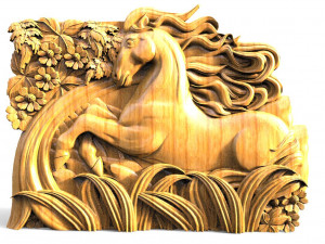 Horse CNC Modèles 3D en vedette